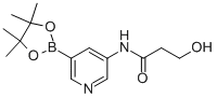 3-Hydroxy-n-[5-(4,4,5,5-tetramethyl-[1,3,2]dioxaborolan-2-yl)pyridin-3-yl]propionamide Structure,1171891-30-7Structure