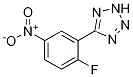 5-(2-氟-5-硝基苯基)-2H-四唑结构式_1171938-74-1结构式