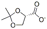 (4S)-2,2-dimethyl-1,3-dioxolane-4-carboxylic acid potassium salt Structure,117205-81-9Structure