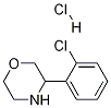 3-(2-Chlorophenyl)morpholine hydrochloride Structure,1172507-31-1Structure