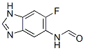 Formamide, n-(6-fluoro-1h-benzimidazol-5-yl)-(9ci) Structure,117275-50-0Structure