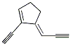 Cyclopentene, 1-ethynyl-5-(2-propynylidene)-(9ci)Structure,117286-09-6Structure Cyclopentene, 1-ethynyl-5-(2-propynylidene)-(9ci) Structure,117286-09-6Structure