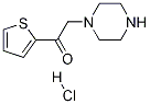 2-哌嗪-1-基-1-噻吩-2-基-乙酮盐酸盐结构式_1172955-30-4结构式