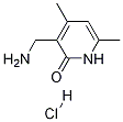 3-(氨基甲基)-4,6-二甲基吡啶-2(1H)-酮盐酸盐结构式_1173081-96-3结构式