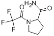 (9ci)-1-(三氟乙酰基)-2-吡咯烷羧酰胺结构式_117368-39-5结构式