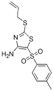 2-烯丙基硫代-4-氨基-5-磺酰基噻唑结构式_117420-83-4结构式