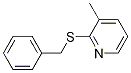 2-(Benzylthio)-3-methylpyridine Structure,117446-06-7Structure