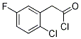 2-Chloro-5-fluorophenylacetyl chloride Structure,1175028-47-3Structure