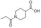 1-丙酰基哌啶-4-羧酸结构式_117705-17-6结构式