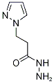 3-(1H-pyrazol-1-yl)propanohydrazide Structure,1177300-40-1Structure