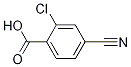 2-Chloro-4-cyanobenzoic acid Structure,117738-77-9Structure