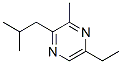 (9CI)-5-乙基-3-甲基-2-(2-甲基丙基)-吡嗪结构式_117783-42-3结构式