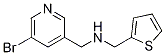 1-(5-Bromopyridin-3-yl)-n-(thiophen-2-ylmethyl)methanamine Structure,1178049-92-7Structure