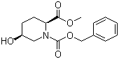 (2S,5s)-5-hydroxy-1,2-piperidinedicarboxylic acid 2-methyl 1-benzyl ester Structure,117836-26-7Structure