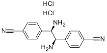 (1R,2R)-(+)-1,2-Bis(4-cyanophenyl)ethylenediamine dihydrochloride Structure,117903-80-7Structure