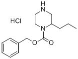 1-N-cbz-2-n-propylpiperazine-hcl Structure,1179361-53-5Structure