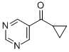 Methanone, cyclopropyl-5-pyrimidinyl-(9ci) Structure,117975-23-2Structure