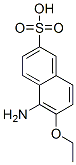 2-Naphthalenesulfonicacid, 5-amino-6-ethoxy- Structure,118-28-5Structure