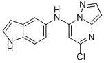 5-Chloro-n-1h-indol-5-ylpyrazolo[1,5-a]pyrimidin-7-amine Structure,1180526-62-8Structure