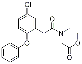 Methyl 2-(2-(5-chloro-2-phenoxyphenyl)-n-methylacetamido)acetate Structure,1180843-76-8Structure