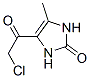 2H-imidazol-2-one, 4-(chloroacetyl)-1,3-dihydro-5-methyl-(9ci) Structure,118097-30-6Structure