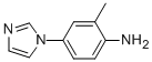 4-Imidazol-1-yl-2-methyl-phenylamine Structure,118111-96-9Structure