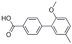 2-Methoxy-5-methyl-[1,1-biphenyl]-4-carboxylicacid Structure,1181269-37-3Structure