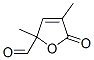 2-Furancarboxaldehyde, 2,5-dihydro-2,4-dimethyl-5-oxo-(9ci) Structure,118171-04-3Structure