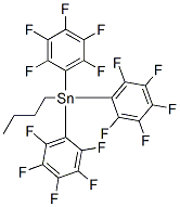 Butyltris(pentafluorophenyl)tin(iv) Structure,1182-53-2Structure