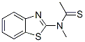 Ethanethioamide, n-2-benzothiazolyl-n-methyl-(9ci) Structure,118215-10-4Structure