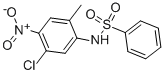 N-(5-chloro-2-methyl-4-nitrophenyl)-benzenesulfonamide Structure,118233-09-3Structure