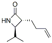 反式-(9ci)-3-(3-丁烯)-4-(1-甲基乙基)-2-氮杂啶酮结构式_118248-48-9结构式