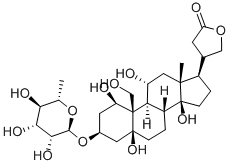 Dihydroouabain Structure,1183-35-3Structure