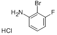 2-Bromo-3-fluoroaniline hydrochloride Structure,118313-87-4Structure