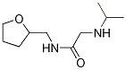 2-[(1-甲基乙基)氨基]-N-[(四氢-2-呋喃)甲基]-乙酰胺结构式_1183267-97-1结构式