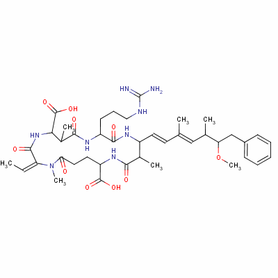 Nodularin Structure,118399-22-7Structure