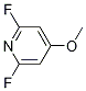 2,6-Difluoro-4-methoxypyridine Structure,1184172-35-7Structure