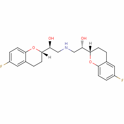 (1S)-1-[(2s)-6-fluorochroman-2-yl]-2-[[(2s)-2-[(2s)-6-fluorochroman-2-yl]-2-hydroxyethyl]amino]ethanol Structure,118457-16-2Structure