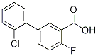 2-Chloro-4-fluoro-[1,1-biphenyl]-3-carboxylicacid Structure,1184837-79-3Structure