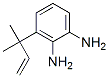 1,2-Benzenediamine, 3-(1,1-dimethyl-2-propenyl)-(9ci) Structure,118489-60-4Structure