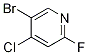 5-Bromo-4-chloro-2-fluoropyridine Structure,1184920-15-7Structure