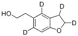 2,3-Dihydro-5-benzofuranethanol-d4 Structure,1185079-36-0Structure