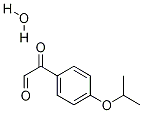 2-(4-Isopropoxyphenyl)-2-oxoacetaldehydehydrate Structure,1185081-21-3Structure