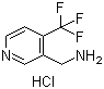 4-(三氟甲基)-3-吡啶甲胺盐酸盐 (1:1)结构式_1185138-23-1结构式