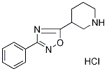 3-(5-哌啶-3-基-1,2,4-噁二唑-3-基)吡啶盐酸盐结构式_1185296-23-4结构式