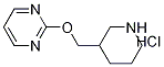 2-(哌啶-3-基甲氧基)-嘧啶盐酸盐结构式_1185307-62-3结构式