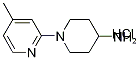 4-Methyl-3,4,5,6-tetrahydro-2h-[1,2]bipyridinyl-4-ylamine hydrochloride Structure,1185308-02-4Structure