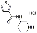 N-(piperidin-4-yl)thiophene-3-carboxamide hydrochloride Structure,1185314-33-3Structure