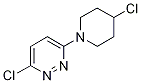 3-Chloro-6-(4-chloropiperidin-1-yl)pyridazine Structure,1185318-06-2Structure