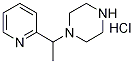 1-(1-吡啶-2-基-乙基)-哌嗪盐酸盐结构式_1185318-11-9结构式